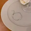 Pulsera de Amor Femenina Diseño de Nicho Simple Ins Sentido Avanzado Personalidad Lujo Ligero Estudiante Novia Joyería Temperamento Forma de Corazón
