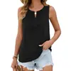 Amazon Europeu e Americano Comércio Exterior Transfronteiriço 2026 Primavera e Verão Novo Cor Sólida Gola V Renda Solto Sem Mangas Colete Camiseta Top