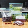 Bolsas Selladas, Bolsas de Conservación de Grado Alimenticio, Bolsas de Plástico Auto-Sellables, Bolsas Espesadas para Almacenamiento en Refrigerador Doméstico, Bolsas para Empaquetar Carne Congelada, Cocina