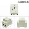 Enchufe para generador de gasolina de 2KW5KW, enchufe anti-flojo y anti-caída, estilo americano, estilo japonés, trifásico, cuatro hilos, cinco clavijas