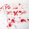 Guantes de sangre para fiesta de terror y suspenso de Halloween, calcetines con estampado de sangre, calcetines realistas para mascarada, accesorios, venta al por mayor