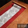 Tapete de Chá Brocado Novo Chinês Impermeável Tecido para Mesa de Chá Caminho de Mesa Zen Luxo Leve Jacquard Sofisticado Tapete de Chá Longo Toalha de Mesa para Chá