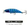 Señuelo Minnow al por Mayor Láser 7cm 8g Set Cebo de Pesca Cebo Duro Señuelo Minnow
