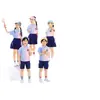Traje de Uniforme Escolar Primaria Verano Niños Estilo Colegio Británico Uniforme de Clase Manga Corta Uniforme de Verano para Jardín de Infancia Uniforme de Graduación