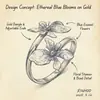 Pulsera de Metal con Flor de Esmalte, Moda Transfronteriza Europea y Americana Personalizada, Anillo de Brazo Femenino Exquisito de Lujo Ligero