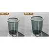 Bote de Basura Transparente de Plástico Engrosado Tamaño Grande Hogar Venta al por Mayor ins Descubierto Estilo Nórdico Oficina Cocina Bote de Basura