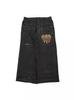 American Retro hiphop Nova Primavera Estilo Hip-hop Marca da moda Jeans Reto Solto Calças Cropped de Perna Larga Casual