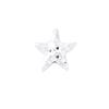 Plata s925 estilo coreano moda martillado cinco puntas estrella cuentas estrella accesorios para manualidades cordón trenzado cuerda accesorios de plata material