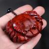 Peça de Cabo de Sândalo Vermelho de Folha Pequena, Pingente da Fortuna, Peça de Brinquedo Pixiu, Pingente Wen Deus da Riqueza, Artesanato de Brinquedo de Madeira Atacado