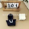 Lindo lindo suéter oso colgante juguete de peluche oso de peluche muñeca colgante de bolsa llavero de muñeca