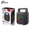 Sing-E Zqs14106Luces LED RGB de Colores Camping al Aire Libre Guía Turístico Altavoz Pequeño Bluetooth Luz Ambiental RGB