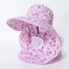 Chapéu de Proteção Solar para Colheita de Chá para Mulheres, Chapéu de Sol de Verão com Proteção Completa para Rosto e Pescoço, Proteção UV para Trabalho ao Ar Livre, Chapéu de Sol Respirável com Aba Larga