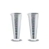 Tienda de Té de Leche Cubo Cilindro Graduado de Plástico Capacidad en Gramos Taza Medidora Taza Comercial Lote con Balanza Taza Grande Medida para Hornear