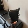 Moda Casual de Verão Nicho Bolsa Balde Pequena para Mulheres 2026 Novo Estilo Bolsa Transversal com Alça de Corrente Bolsa para Celular