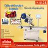 Máquina de etiquetagem de caixa blister para frutas e vegetais caixa plástica fresca de supermercado caixa para frutas e vegetais de geladeira máquina de etiquetagem plana