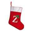 Meia de Natal com laço, meia para pendurar na lareira, decoração de Natal em veludo, saco de presente, decoração de saco de doces