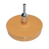 Kit de Rodas Pneumáticas para Remoção de Adesivos para Remover Decalques de Pintura de Carro, Roda de Borracha para Desbaste e Polimento, Roda Pneumática Elétrica para Remoção de Adesivos
