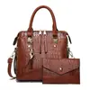 Bolsa Popular Femenina Transfronteriza, Bolso de Cocodrilo a la Moda para Suegra, Nuevo Colgante de Borlas, Bolso Cruzado Portátil, Dropshipping