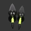 Atacado de Equipamentos de Pesca Boias Plásticas para Pesca em Água Salgada, Boias Plásticas Grandes Pretas para Vara de Pesca Marítima, Boias Grandes para Pesca em Água Salgada