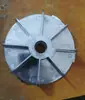 Impulsor de refrigeración, radiador para ventilador centrífugo, bobina de serpentín enfriada por aire con aspas de ventilador de aluminio, descuento por cantidad grande
