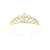 Niños y Niñas Princesa Corona Simple Linda Diadema Bebé Festival Actuación Accesorios para el Cabello Corona de Cumpleaños Corona para Pastel