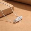 Collar Buda Marca Tailandia Elegante Precioso Versátil Dragón Po Buda de Cuatro Lados para Hombre y Mujer Estilo Lujo Ligero Collar Creativo de Alta Gama Joyería