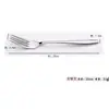 Cubiertos Occidentales de Acero Inoxidable 410 Cuchillo, Tenedor, Cuchara Vajilla Occidental Juego de Cuchillos Vajilla para Hotel Hogar Comedor Cuchara Cuchillo y Tenedor Juego de Cucharas