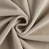 Estoque de fábrica two-color twill super soft velvet flat silk sand cloth cushion pillow clothing flannel fabric wholesale