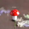 Ornamento para Bonsai Paisagem Artificial em Miniatura Floresta de Cogumelos em Vaso Suculenta Decoração de Mini Bolo DIY Liso Metabo