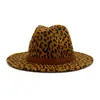 Sombrero nuevo de ala ancha para hombre y mujer de otoño e invierno, sombrero de lana estilo coreano Jazz, sombrero de estilo británico MNDJS276