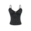 D224 - Top Sexy Slim-Fit Estilo Europeu e Americano para Mulheres Nova Moda Primavera/Verão 2026 Tubinho Picante para Meninas com Alças