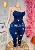Pijama Feminino Outono 2025 Calça de Alça Estampada Slim Sexy Conjunto de Roupas para Casa Venda Quente na Amazon Europeia e Americana