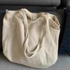 Bolso de estilo coreano de gran capacidad para mujer, de lona de sarga, para ir al trabajo, portátil, informal, sencillo y moderno.