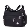 Bolsos para Mujer de Gran Capacidad Tela Oxford Lona Multicapa Versátil Bolso de Hombro Único Bolso Nuevo para Dama Casual Bolso Cruzado para Mamá