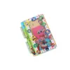 Caderno Agitador de Acrílico Personagem de Desenho Animado Ímã de Geladeira Personalizado Chaveiro Suporte de Cartão Transparente Resina Fluida Pequenos Itens