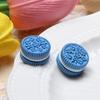 Galleta de resina de simulación de color macarrón galleta sándwich Olli comida para jugar diy accesorios de gel crema accesorios para tarjetas para el cabello
