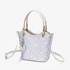 Bolsa de Mujer de Brocado Zhuang de Guangxi Patrimonio Cultural Inmaterial Nuevo Modelo 2026 Bolso Cesta Simple de Gama Alta Bolso de Mano Versátil Bolso de Hombro Cruzado