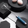 Batidor de huevos, batidor de huevos de acero inoxidable, batidora manual, batidor de huevos manual, acero inoxidable