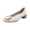 Zhr Zapatos Elegantes Slip-On Modelo Nuevo 2024 Transpirables Modernos Versátiles Slip-On Zapatos Perezosos para Mujer