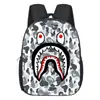 Mochila Escolar Nueva Modelo Tiburón Transfronteriza para Niños Estudiante Portátil Gran Capacidad Guardería Mochila Reductora de Carga Almacenamiento Venta al por Mayor