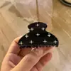Pinzas para el cabello de tamaño grande para cabello grueso, pinzas de garra elegantes y exquisitas para mujer, adecuadas para recogidos en la nuca, pinzas de tiburón, accesorios para el cabello al por mayor para puestos