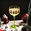 Copa de Villano Personalizada de Alsacia Estilo Ins Copa de Vino Alta Linda Alpaca Copa de Vino Tinto Copa de Champán para Cóctel