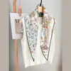 Suministro Transfronterizo de Bufandas de Seda de Sarga de Alta Gama, Bufandas Chal con Estampado de Diamantes de Hangzhou, Los Más Populares de Amazon para Otoño Versátil