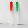 Tiras de Lixar para Manicure Personalizadas de Fábrica Lixas de Vidro Semitransparentes para Unhas Tiras de Polimento para Manicure Laváveis Tiras de Polimento para Unhas Dupla Face