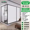 Box de chuveiro integrado para clientes no exterior que compram decoração de casa e unidades completas de banheiro e vaso sanitário com separação completa de áreas secas e molhadas