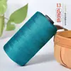 Hilo de seda de hielo, algodón mercerizado y cinta plana de lino para cojines tejidos a mano DIY, zapatos, sombreros de protección solar primavera/verano y tejido de bolsas