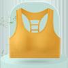Sujetador Deportivo Sin Costuras para Mujer con Espalda Calada, Diseño Racerback para Yoga y Running, Cómodo y Transpirable con un Hermoso Diseño de Espalda