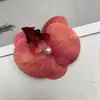 Cabeças de Flores de Orquídea Borboleta de Seda, Acessórios para Parede de Flores Artificiais, Materiais Florais, Decorações de Casamento Feitas à Mão DIY, Adereços para Fotografia, Flores Artificiais