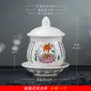 Taza de Homenaje de Cerámica Sala de Buda Taza de Ofrenda de Agua Taza de Ofrenda a Buda Maldición de la Gran Compasión Taza de Purificación de Agua de la Familia Inmortal Dios de la Riqueza Guan Gong Taza de Purificación de Agua Frontal de Buda