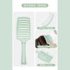 Peine de costillas esponjoso al por mayor de fábrica, parte superior craneal alta, peine grande curvo, peine de bolsa de aire, masaje para hombres, peinado para cabello rizado, peine de uso doméstico para mujeres